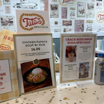 Tutu's Place - 8/2026 menu - Themed Cafes Near Me - Honolulu, Hawaii Tutu's Place - 8/2026 menu - Themed Cafes Near Me - Honolulu, Hawaii