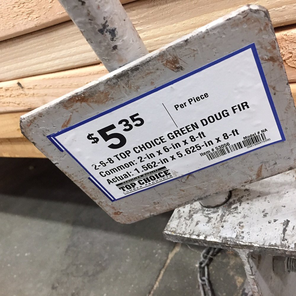 Lowe's Home Improvement - Score!Good price on crafting lumber! - Hardware Stores Near Me - Fresno, California Lowe's Home Improvement - Score!Good price on crafting lumber! - Hardware Stores Near Me - Fresno, California