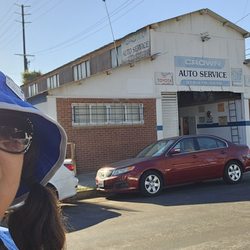 Crown Auto Service - Picking up car