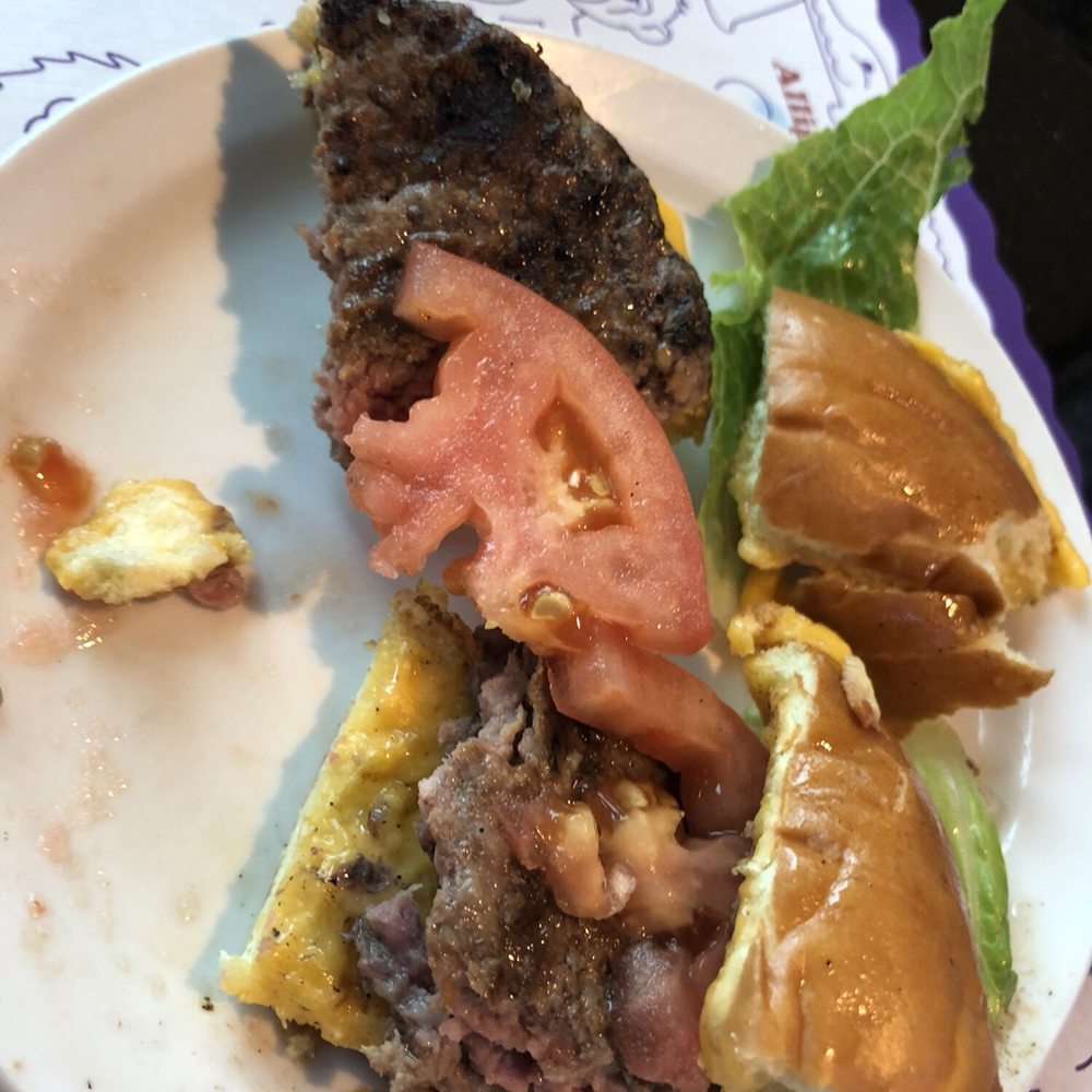 Parkview Diner - My daughter's half eaten burger. She loved it! - Diners Near Me - Brooklyn, New York Parkview Diner - My daughter's half eaten burger. She loved it! - Diners Near Me - Brooklyn, New York