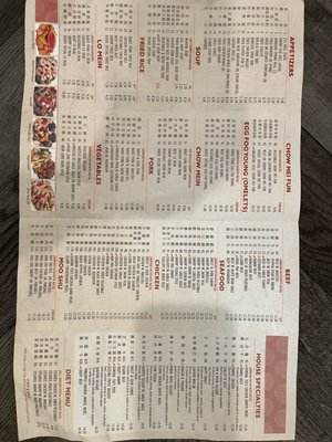 Menu photo 2 Chop Stix Santa Rosa Beach, FL
