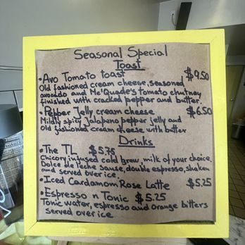 Scullery - Seasonal specials summer 2023 - Coffee & Tea Near Me - San Francisco, California