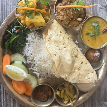 Aama's Kitchen - Nepali Goat Thali Yum - Himalayan/Nepalese Near Me - Hayward, California Aama's Kitchen - Nepali Goat Thali Yum - Himalayan/Nepalese Near Me - Hayward, California