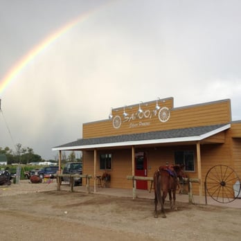 Silver Prairie Saloon - a horse standing in front of a rainbow - American Near Me - McLeod, North Dakota Silver Prairie Saloon - a horse standing in front of a rainbow - American Near Me - McLeod, North Dakota