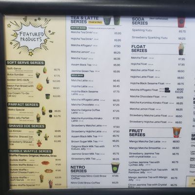 Menu photo 7 Matcha Cafe Maiko Escondido, CA