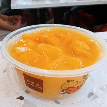 Hui Lau Shan - Mango Pudding - Desserts Near Me - Houston, Texas