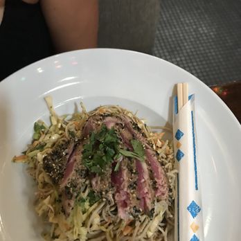 Werewolf - Ahi Seared Salad-wife said it was too salty and didn't really dig it. - Breakfast & Brunch Near Me - San Diego, California Werewolf - Ahi Seared Salad-wife said it was too salty and didn't really dig it. - Breakfast & Brunch Near Me - San Diego, California