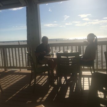 Crabby's Beachside Pavilion - Outdoor seating view, picture does it no justice - Seafood Near Me - Clearwater Beach, Florida Crabby's Beachside Pavilion - Outdoor seating view, picture does it no justice - Seafood Near Me - Clearwater Beach, Florida