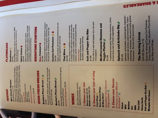 Menu photo 2 Boston Pizza Edmonton, AB