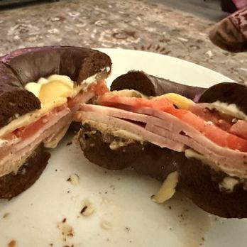 Bagels 1 - A sandwich I made at home from one of the bagels we purchased. - Sandwiches Near Me - Fuquay-Varina, North Carolina Bagels 1 - A sandwich I made at home from one of the bagels we purchased. - Sandwiches Near Me - Fuquay-Varina, North Carolina