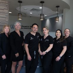 Park Family Dental - Cosmetic, Oral Surgery & Implant Center - Our team in Cedar Park, TX, with Dr. Daniel Ormeni, oral and maxillofacial surgeon, and Dr. Ardita Ormeni, general and cosmetic dentist.