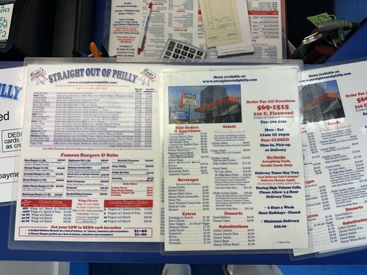 Menu photo 1 Straight Out of Philly Anchorage, AK Menu photo 1 Straight Out of Philly Anchorage, AK