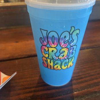 Joe's Crab Shack - Drink in souvenir cup - Seafood Near Me - Oceanside, California Joe's Crab Shack - Drink in souvenir cup - Seafood Near Me - Oceanside, California