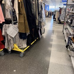 Ross Dress for Less - Cart of merchandise to put away