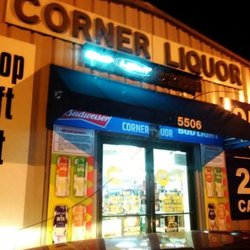 Corner Liquor Store - Front doors