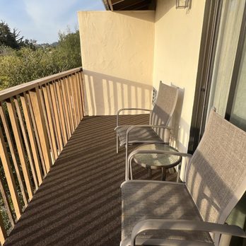 Adobe Inn - The balcony seating - Hotels Near Me - Carmel, California