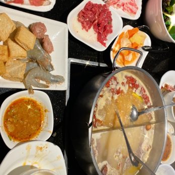 Happy Lamb Hot Pot - beef & lamd, shrimp - Chinese Near Me - Plano, Texas