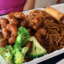 Chef K - Tangerine beef lunch