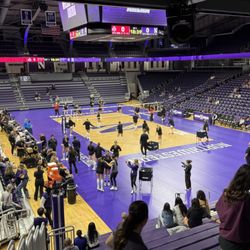 Northwestern University - Welsh-Ryan Arena, NU women's volleyball, 10-03-26.