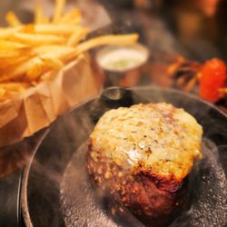 Tony's - Our 8 oz Prime Sirloin Steak with fire roasted gorgonzola butter!
