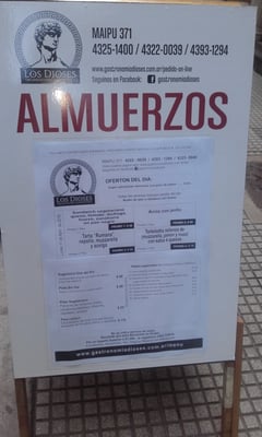 Menu photo 2 Confiteria Los Dioses Buenos Aires, C