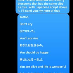 Sideshow Tattoos & Piercing - Continued texts