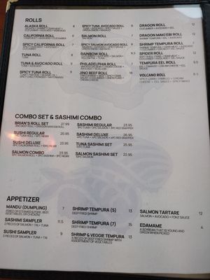 Menu photo 4 Jino Sushi Dallastown, PA