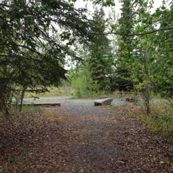 Morgans Landing State Recreation Site - Typical campsite