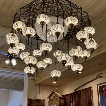 Troya - Chandelier at the shop - Desserts Near Me - Monterey, California