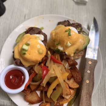 Sarabeth's Key West - Filet Lobster Avocado Benedict - American Near Me - Key West, Florida Sarabeth's Key West - Filet Lobster Avocado Benedict - American Near Me - Key West, Florida