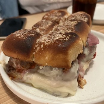 Stretch Pizza - Meatball sliders - Pizza Near Me - New York, New York