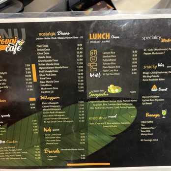 Kovai Cafe - Menu - Indian Near Me - San Jose, California Kovai Cafe - Menu - Indian Near Me - San Jose, California