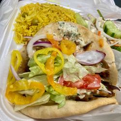 New York Deli - Spicy Gyro Platter