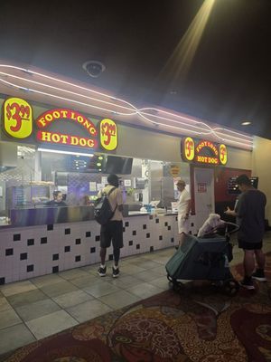 Foot Long Hot Dog by null