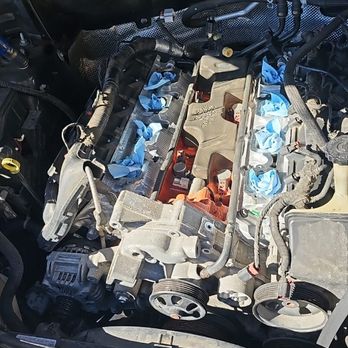 M N R Customs - Water pump on a srt - Auto Repair Near Me