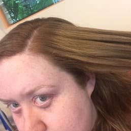 Roots as bold as when I walked in. No blending. Do not go here.