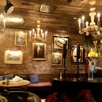 Bond 45 - Sitting area by the piano - Italian Near Me - New York, New York