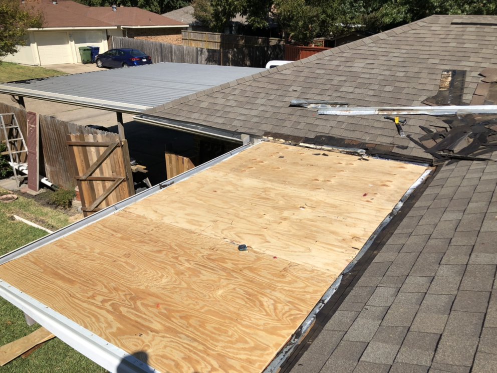 Slide of Flash Roofing DFW