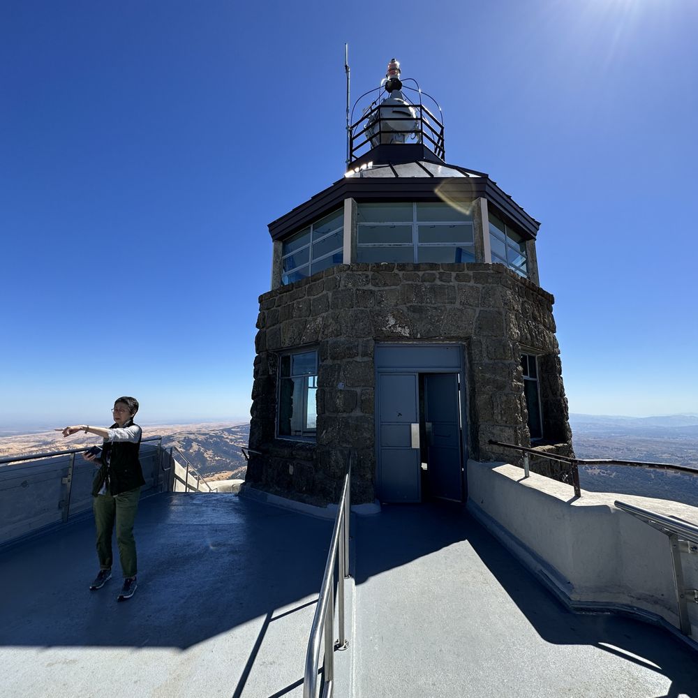 Tower at the summit interesting history
