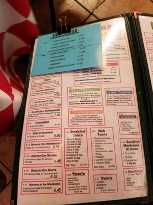 Menu photo 8 Las Cazuelas Mexican Restaurant Austin, TX