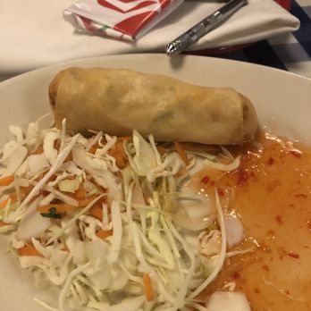 Summer Shack - Spring rolls with some weird mushy fish inside. - Seafood Near Me - Uncasville, Connecticut Summer Shack - Spring rolls with some weird mushy fish inside. - Seafood Near Me - Uncasville, Connecticut