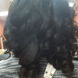 Another great rollerset by Sarah after a steam treatment! She always aims to please.