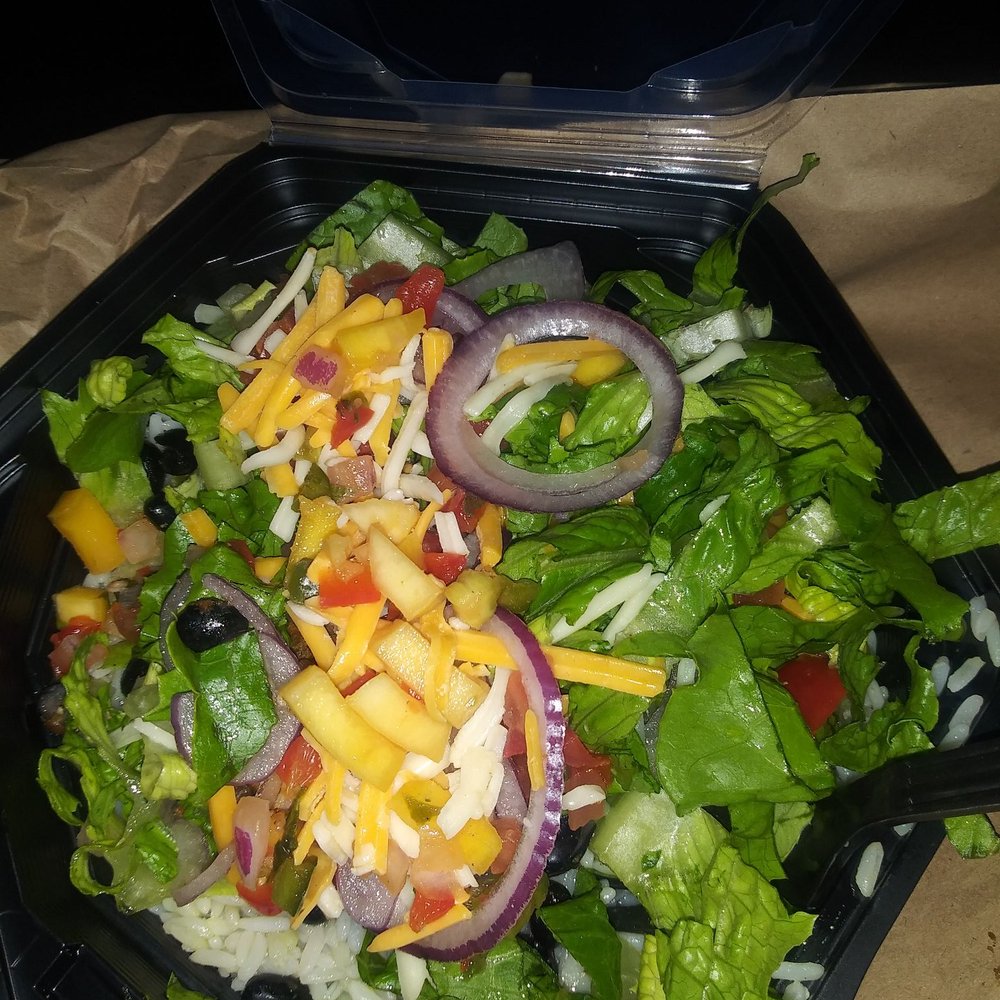Aint She Sweet Cafe - This jerk salmon bowl with habernero sauce was just ok...charged me $1.50 extra for tomato and onions but gave me very little - Cafes Near Me - Chicago, Illinois Aint She Sweet Cafe - This jerk salmon bowl with habernero sauce was just ok...charged me $1.50 extra for tomato and onions but gave me very little - Cafes Near Me - Chicago, Illinois