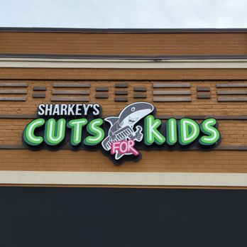 Sharkey's Cuts for Kids - Signage - Kids Hair Salons Near Me - Upper Arlington, Ohio Sharkey's Cuts for Kids - Signage - Kids Hair Salons Near Me - Upper Arlington, Ohio