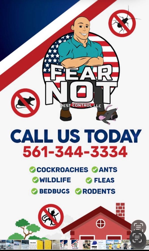 FEAR NOT PEST CONTROL Updated June 2024 1092 NW 33rd Ct, Lighthouse