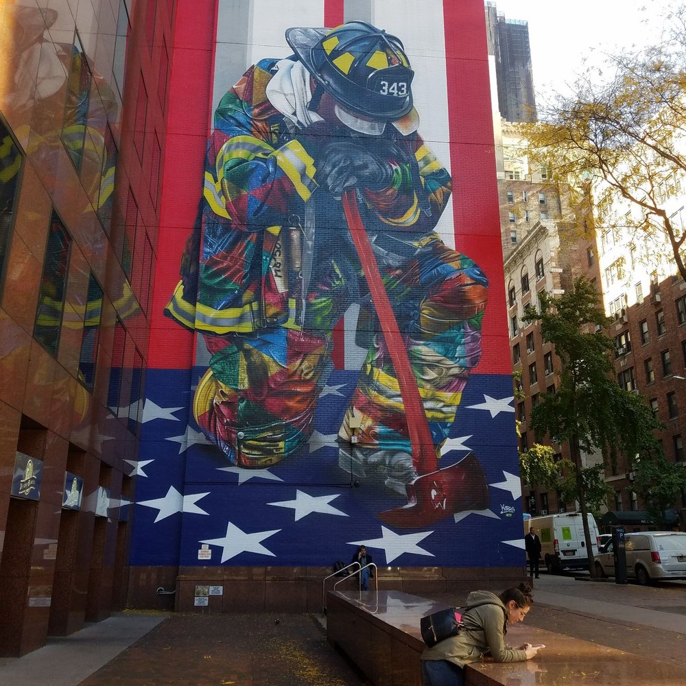 Wang Building Murals - Public Art Near Me - New York, New York Wang Building Murals - Public Art Near Me - New York, New York