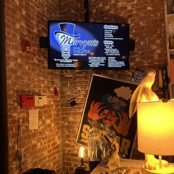 Marvyn's Magic Theater - a brick wall and a television - Venues & Event Spaces Near Me - La Quinta, California Marvyn's Magic Theater - a brick wall and a television - Venues & Event Spaces Near Me - La Quinta, California