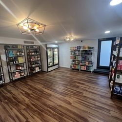 Dry Cellar - Many non alcoholic selections of beers, spirits and garnishes.