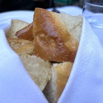 Saint Theo's - Basket of homemade bread - Italian Near Me - New York, New York Saint Theo's - Basket of homemade bread - Italian Near Me - New York, New York