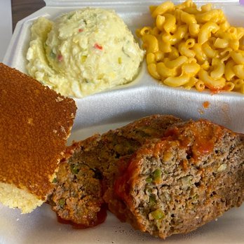 Becky's & Mary's Restaurant - Meatloaf, Mac n cheese, and potato salad - Soul Food Near Me - High Point, North Carolina